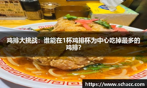 鸡排大挑战：谁能在1杯鸡排杯为中心吃掉最多的鸡排？
