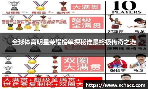 全球体育明星荣耀榜单探秘谁是终极传奇之选